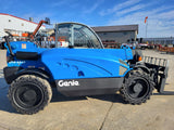 2013 GENIE GTH5519 5500 LB DIESEL TELESCOPIC FORKLIFT TELEHANDLER PNEUMATIC 4WD ENCLOSED CAB WITH HEAT AND A/C 1738 HOURS STOCK # BF9441139-VAOH - United Lift Equipment LLC