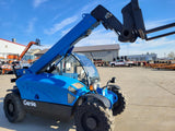 2013 GENIE GTH5519 5500 LB DIESEL TELESCOPIC FORKLIFT TELEHANDLER PNEUMATIC 4WD ENCLOSED CAB WITH HEAT AND A/C 1738 HOURS STOCK # BF9441139-VAOH - United Lift Equipment LLC