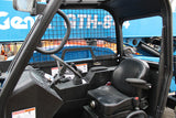 2017 GENIE GTH844 8000 LB DIESEL TELESCOPIC FORKLIFT TELEHANDLER PNEUMATIC 4WD AUXILIARY HYDRAULICS 2650 HOURS STOCK # BF9598179-NLE - United Lift LLC