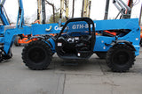 2017 GENIE GTH844 8000 LB DIESEL TELESCOPIC FORKLIFT TELEHANDLER PNEUMATIC 4WD AUXILIARY HYDRAULICS 2650 HOURS STOCK # BF9598179-NLE - United Lift LLC