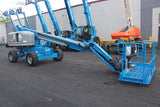 2018 GENIE S45 TELESCOPIC STRAIGHT BOOM LIFT AERIAL LIFT WITH JIB 45' REACH DIESEL 4WD 1762 HOURS STOCK # BF9449729-NLE - United Lift LLC