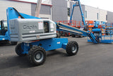 2018 GENIE S45 TELESCOPIC STRAIGHT BOOM LIFT AERIAL LIFT WITH JIB 45' REACH DIESEL 4WD 1762 HOURS STOCK # BF9449729-NLE - United Lift LLC