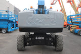 2018 GENIE S60X TELESCOPIC STRAIGHT BOOM LIFT AERIAL LIFT 60' REACH DIESEL 4WD 2110 HOURS STOCK # BF9449719-BUF - United Lift LLC