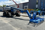 2018 GENIE S65 TRAX TELESCOPIC STRAIGHT BOOM LIFT AERIAL LIFT WITH JIB ARM 65' REACH DIESEL 4WD 2488 HOURS STOCK # BF9998719-NLE - United Lift Equipment LLC