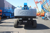 2018 GENIE S65 TELESCOPIC STRAIGHT BOOM LIFT AERIAL LIFT WITH JIB ARM 65' REACH DIESEL 4WD 1813 HOURS STOCK # BF9645429-BUF