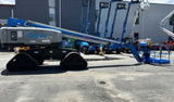 2018 GENIE S65 TRAX TELESCOPIC STRAIGHT BOOM LIFT AERIAL LIFT WITH JIB ARM 65' REACH DIESEL 4WD 2488 HOURS STOCK # BF9998719-NLE - United Lift Equipment LLC