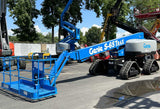 2018 GENIE S65 TRAX TELESCOPIC STRAIGHT BOOM LIFT AERIAL LIFT WITH JIB ARM 65' REACH DIESEL 4WD 2488 HOURS STOCK # BF9998719-NLE - United Lift Equipment LLC