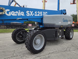 2018 GENIE SX-125XC TELESCOPIC STRAIGHT BOOM LIFT AERIAL LIFT WITH JIB ARM 125' REACH DIESEL 4WD 1269 HOURS STOCK # BF9794629- RIL - United Lift LLC