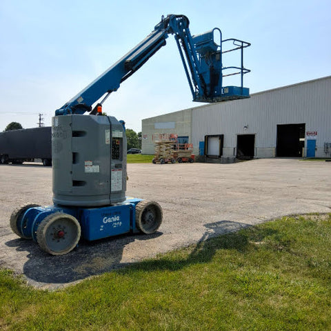 2014 GENIE Z30/20NRJ ARTICULATING BOOM LIFT AERIAL LIFT WITH ROTATING JIB ARM 30' REACH ELECTRIC 556 HOURS STOCK # BF9154539-WIB