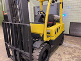 2007 HYSTER H50FT 5000 LB LP GAS FORKLIFT PNEUMATIC 83/189" 3 STAGE MAST SIDE SHIFTER 30684 HOURS STOCK # BF941559-BEMIN - United Lift Equipment LLC