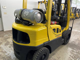 2007 HYSTER H50FT 5000 LB LP GAS FORKLIFT PNEUMATIC 84/189" 3 STAGE MAST SIDE SHIFTER 32305 HOURS STOCK # BF941739-BEMIN - United Lift Equipment LLC