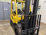 2006 HYSTER S50FT 5000 LB LP GAS FORKLIFT PNEUMATIC 84/189" 3 STAGE MAST SIDE SHIFTER 26638 HOURS STOCK # BF956429-BEMIN - United Lift Equipment LLC