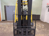 2007 HYSTER H50FT 5000 LB LP GAS FORKLIFT PNEUMATIC 84/189" 3 STAGE MAST SIDE SHIFTER 32305 HOURS STOCK # BF941739-BEMIN - United Lift Equipment LLC