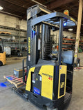 2023 HYSTER N45ZR3-16 4500 LB ELECTRIC REACH FORKLIFT 110/250 3 STAGE MAST SIDE SHIFTER 4 HOURS STOCK # BF9239579-NCB - United Lift LLC