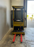 2020 HYSTER R30ES 3000 LB 24 VOLT ELECTRIC FORKLIFT ORDER PICKER CUSHION 94/213" 3 STAGE MAST 129 HOURS STOCK # BF9119179-ARB - United Lift LLC