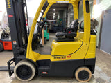 2016 HYSTER S50FT 5000 LB LP GAS FORKLIFT CUSHION 93/218 3 STAGE MAST SIDE SHIFTER 18928 HOURS STOCK # BF960979-BEMIN - United Lift Equipment LLC