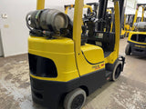 2016 HYSTER S50FT 5000 LB LP GAS FORKLIFT CUSHION 93/218 3 STAGE MAST SIDE SHIFTER 16523 HOURS STOCK # BF962119-BEMIN - United Lift Equipment LLC