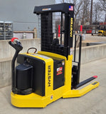 2020 HYSTER W30ZR 3000 LB ELECTRIC WALKIE PALLET JACK 73/149" 3 STAGE CUSHION SIDE SHIFTER 647 HOURS STOCK # BF9155139-RIL - United Lift LLC