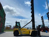 2018 HYSTER H200HD-EC8 22000 LB DIESEL FORKLIFT DUAL DRIVE PNEUMATIC 8 HIGH EMPTY CONTAINER STACKER ENCLOSED CAB WITH HEAT AND A/C 11818 HOURS STOCK # BF91499129-DIENC - United Lift Equipment LLC