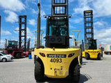 2018 HYSTER H200HD-EC8 22000 LB DIESEL FORKLIFT DUAL DRIVE PNEUMATIC 8 HIGH EMPTY CONTAINER STACKER ENCLOSED CAB WITH HEAT AND A/C 11818 HOURS STOCK # BF91499129-DIENC - United Lift Equipment LLC