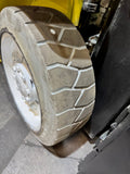 2022 YALE GLC050VXN 5000 LB LP GAS FORKLIFT CUSHION 84/189" 3 STAGE MAST NON MARKING TIRES SIDE SHIFTING FORK POSITIONER 827 HOURS STOCK # BF994579-BUF