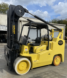 2015 HOIST TITAN F180 18000 LB LP GAS FORKLIFT CUSHION 112/219" 3 STAGE MAST SIDE SHIFTING FORK POSITIONER 282 HOURS STOCK # BF9799529-NCB - United Lift Equipment LLC