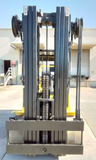 2015 HOIST TITAN F180 18000 LB LP GAS FORKLIFT CUSHION 112/219" 3 STAGE MAST SIDE SHIFTING FORK POSITIONER 282 HOURS STOCK # BF9799529-NCB - United Lift Equipment LLC