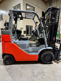 2022 TOYOTA 8FGC35U-BCS 8000 LB LP GAS FORKLIFT CUSHION 92/199" 3 STAGE SIDE SHIFTER 872 HOURS MAST STOCK # BF9144919-BUF - United Lift LLC