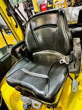 2019 HYSTER H70FT 7000 LB LP GAS FORKLIFT PNEUMATIC 87/181" 3 STAGE MAST SIDE SHIFTING FORK POSITIONER PLUMBED 4 WAYS TO CARRIAGE 1324 HOURS STOCK # BF9123969-BUF
