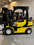 2023 YALE GLP050VXN 5000 LB LP GAS FORKLIFT PNEUMATIC 86/189 3 STAGE MAST SIDE SHIFTER 952 HOURS STOCK # BF9144549-BUF - United Lift LLC