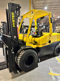 2020 HYSTER H110FT 11000 LB DIESEL FORKLIFT PNEUMATIC 94/185" 3 STAGE MAST 1469 HOURS SIDE SHIFTING FORK POSITIONER STOCK # BF9191229-BUF
