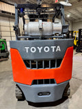 2022 TOYOTA 8FGC35U-BCS 8000 LB LP GAS FORKLIFT CUSHION 92/199" 3 STAGE 883 HOURS MAST STOCK # BF9143819-BUF - United Lift LLC