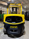 2020 HYSTER H110FT 11000 LB DIESEL FORKLIFT PNEUMATIC 94/185" 3 STAGE MAST 1469 HOURS SIDE SHIFTING FORK POSITIONER STOCK # BF9191229-BUF