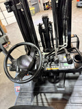 2022 TOYOTA 8FGC35U-BCS 8000 LB LP GAS FORKLIFT CUSHION 92/199" 3 STAGE 883 HOURS MAST STOCK # BF9143819-BUF - United Lift LLC
