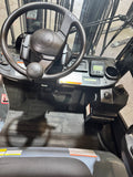 2013 TOYOTA 8FGU15 3000 LB LP GAS FORKLIFT PNEUMATIC 86/198 3 STAGE MAST SIDE SHIFTING FORK POSITIONER 2482 HOURS STOCK # BF979789-BUF