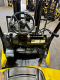 2023 YALE GLP050VXN 5000 LB LP GAS FORKLIFT PNEUMATIC 86/189 3 STAGE MAST SIDE SHIFTER 802 HOURS STOCK # BF9136269-BUF