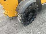 2023 JCB 505-20TC 5500 LB DIESEL TELESCOPIC FORKLIFT TELEHANDLER PNEUMATIC 4WD ENCLOSED CAB WITH HEAT AND AC 2530 HOURS STOCK # BF9598749-NLE - United Lift LLC