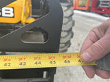 2023 JCB 505-20TC 5500 LB DIESEL TELESCOPIC FORKLIFT TELEHANDLER PNEUMATIC 4WD ENCLOSED CAB WITH HEAT AND AC 2530 HOURS STOCK # BF9598749-NLE - United Lift LLC