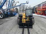 2023 JCB 505-20TC 5500 LB DIESEL TELESCOPIC FORKLIFT TELEHANDLER PNEUMATIC 4WD ENCLOSED CAB WITH HEAT AND AC 2530 HOURS STOCK # BF9598749-NLE - United Lift LLC