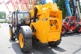 2016 JCB 509-42 9000 LB DIESEL TELESCOPIC FORKLIFT TELEHANDLER PNEUMATIC 4WD HEATED CAB 3109 HOURS STOCK # BF954785-NLE