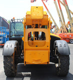 2016 JCB 509-42 9000 LB DIESEL TELESCOPIC FORKLIFT TELEHANDLER PNEUMATIC 4WD HEATED CAB 3109 HOURS STOCK # BF954785-NLE