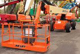 2018 JLG 1200SJP TELESCOPIC STRAIGHT BOOM LIFT AERIAL LIFT WITH JIB ARM 120' REACH DIESEL 4WD 2300 HOURS STOCK # BF91269739-NLPA - United Lift Equipment LLC