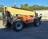 2016 JLG 1255 12000 LB DIESEL TELESCOPIC FORKLIFT TELEHANDLER PNEUMATIC 4WD WITH OUTRIGGERS AND ENCLOSED CAB 6415 HOURS STOCK # BF9472539-WIBFL