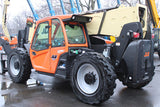 2018 JLG 1255 12000 LB DIESEL TELESCOPIC FORKLIFT TELEHANDLER PNEUMATIC ENCLOSED HEATED CAB OUTRIGGERS 4WD 2619 HOURS STOCK # BF91248719-NLE - United Lift Equipment LLC