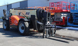 2018 JLG 1255 12000 LB DIESEL TELESCOPIC FORKLIFT TELEHANDLER PNEUMATIC ENCLOSED CAB WITH HEAT AND AC OUTRIGGERS 4WD 2790 HOURS STOCK # BF9947839-NLE - United Lift LLC