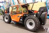 2017 JLG 1255 12000 LB DIESEL TELESCOPIC FORKLIFT TELEHANDLER PNEUMATIC 4WD ENCLOSED CAB OUTRIGGERS 2970 HOURS STOCK # BF91198739-NLE - United Lift Equipment LLC