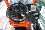 2018 JLG 1255 12000 LB DIESEL TELESCOPIC FORKLIFT TELEHANDLER PNEUMATIC ENCLOSED CAB WITH HEAT AND AC OUTRIGGERS 4WD 2790 HOURS STOCK # BF9947839-NLE - United Lift LLC