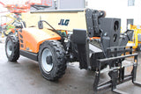 2018 JLG 1255 12000 LB DIESEL TELESCOPIC FORKLIFT TELEHANDLER PNEUMATIC ENCLOSED HEATED CAB OUTRIGGERS 4WD 2619 HOURS STOCK # BF91248719-NLE - United Lift Equipment LLC