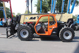 2018 JLG 1255 12000 LB DIESEL TELESCOPIC FORKLIFT TELEHANDLER PNEUMATIC OPEN CAB OUTRIGGERS 4WD 2475 HOURS STOCK # BF9847439-NLE - United Lift LLC