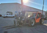2016 JLG 1255 12000 LB DIESEL TELESCOPIC FORKLIFT TELEHANDLER PNEUMATIC 4WD WITH OUTRIGGERS AND ENCLOSED CAB 6415 HOURS STOCK # BF9472539-WIBFL